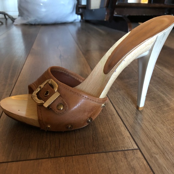 Aldo slip on belt heels - Picture 1 of 5